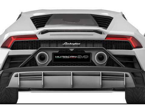 हुराकैन ईवो 2019 3D मॉडल