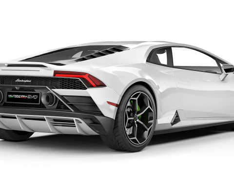 Huracan Evo 2019 3D Model
