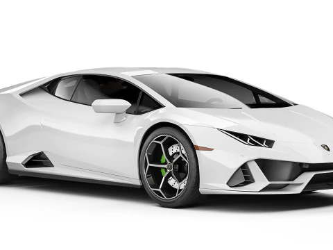 Huracan Evo 2019 3D Model