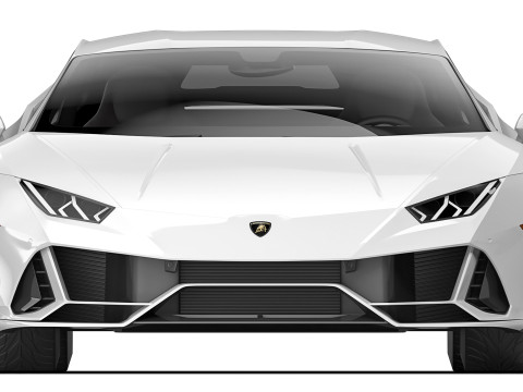 हुराकैन ईवो 2019 3D मॉडल