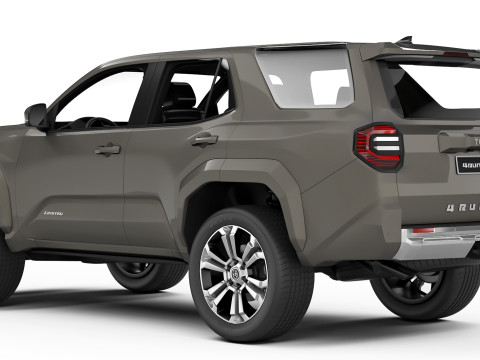 Toyota 4Runner 2025 Model 3D
