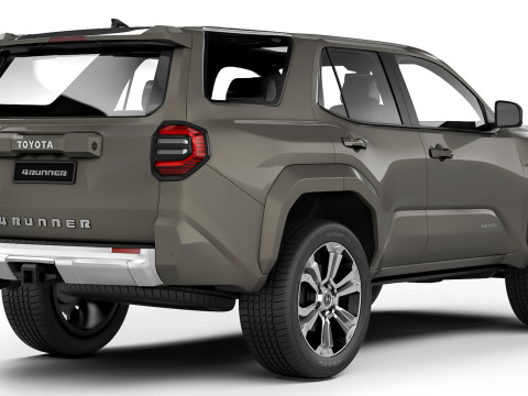Toyota 4Runner 2025 Model 3D