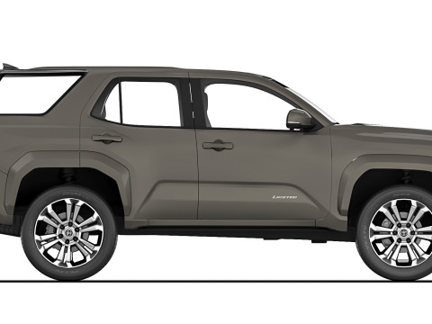 Toyota 4Runner 2025 Model 3D