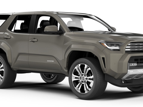 Toyota 4Runner 2025 Model 3D