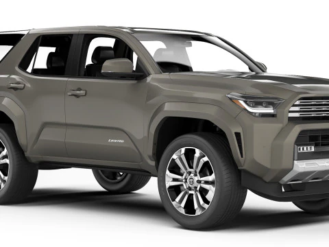 Toyota 4Runner 2025 3D Model