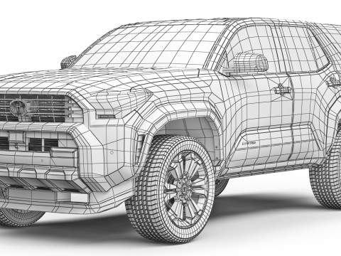 Toyota 4Runner 2025 Model 3D