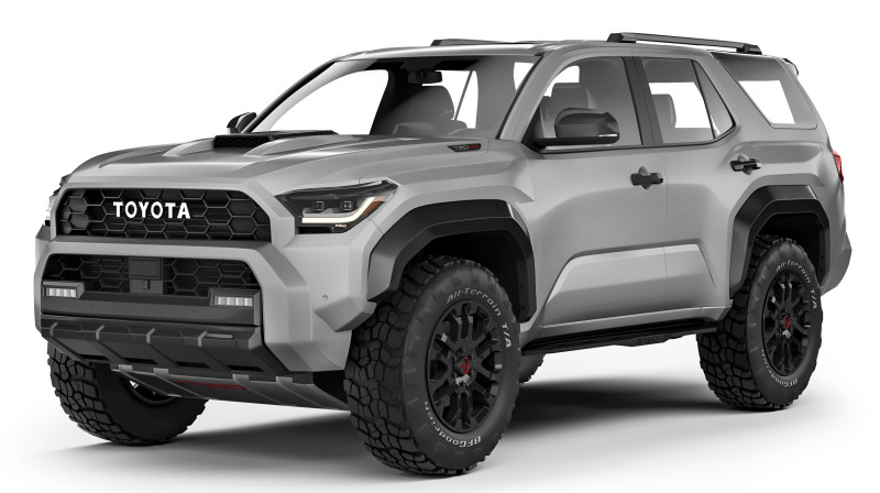 Toyota 4Runner TRD Pro 2025 3D Model .c4d .max .obj .3ds .fbx .stl .blend 