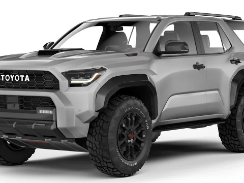 Toyota 4Runner TRD Pro 2025 Model 3D