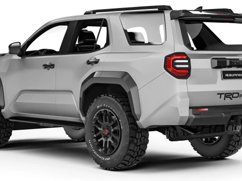 Toyota 4Runner TRD Pro 2025 3D Model