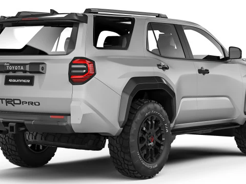 Toyota 4Runner TRD Pro 2025 3D Model