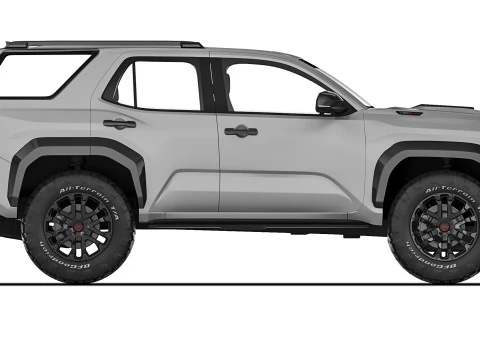 Toyota 4Runner TRD Pro 2025 3D Model