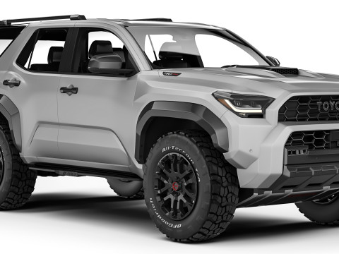 Toyota 4Runner TRD Pro 2025 3D Model