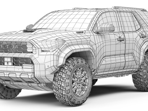 Toyota 4Runner TRD Pro 2025 3D Model