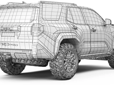 Toyota 4Runner TRD Pro 2025 3D Model