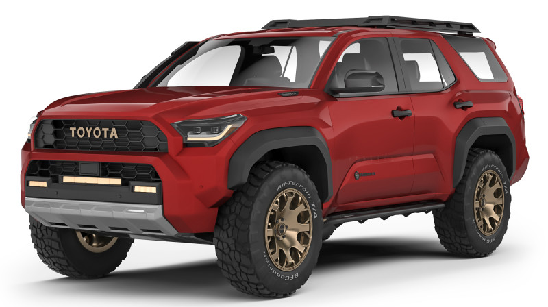 Toyota 4Runner Trailhunter 2025 Model 3D .c4d .max .obj .3ds .fbx .stl .blend 