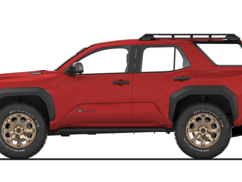 Toyota 4Runner Trailhunter 2025 Model 3D
