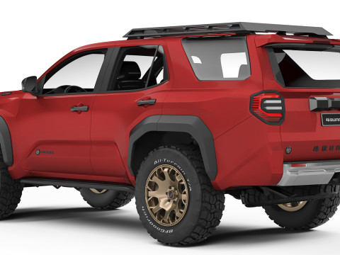 Toyota 4Runner Trailhunter 2025 Model 3D