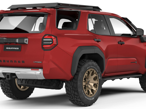 Toyota 4Runner Trailhunter 2025 Model 3D