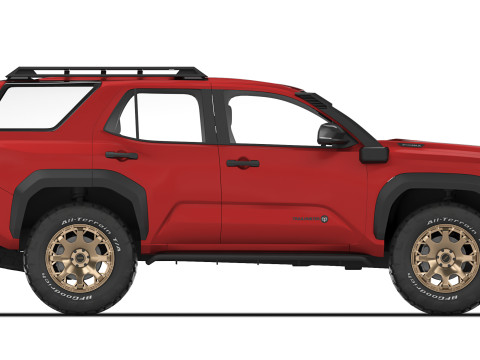 Toyota 4Runner Trailhunter 2025 Model 3D