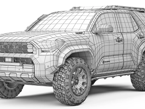 Toyota 4Runner Trailhunter 2025 3D Model