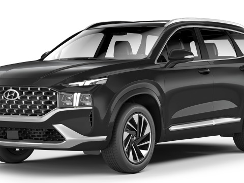 Hyundai Santa Fe 2021 Modelo 3D