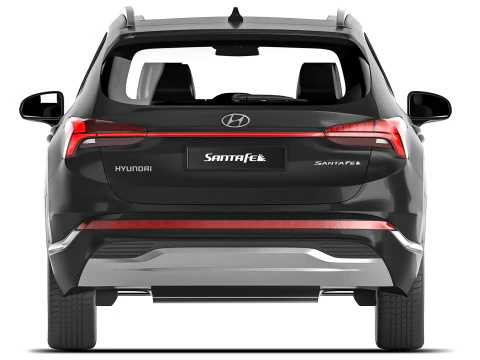Hyundai SantaFe 2021 3D Model