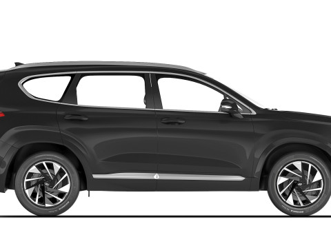 Hyundai SantaFe 2021 3D Modell