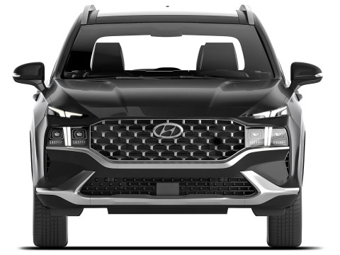 Hyundai SantaFe 2021 3D Modell