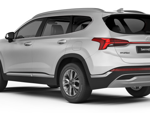 Hyundai SantaFe Actief 2021 3D Model