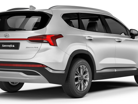 Hyundai SantaFe Actief 2021 3D Model