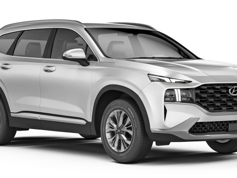 Hyundai SantaFe Actief 2021 3D Model