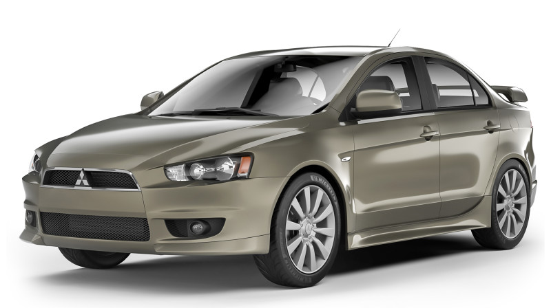 三菱 Lancer X 2008 3D 模型 .c4d .max .obj .3ds .fbx .stl .blend 