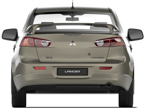 三菱 Lancer X 2008 3D 模型