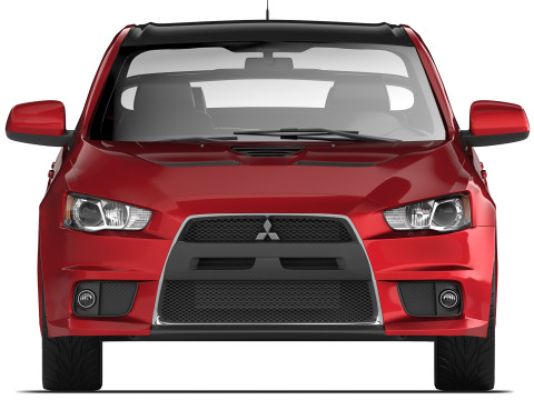 Mitsubishi Lancer Evolusi X 2008 Model 3D