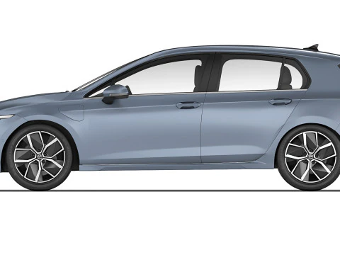 Volkswagen Golf 2024 3D Model