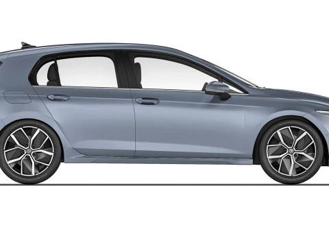 Volkswagen Golf 2024 3D Model