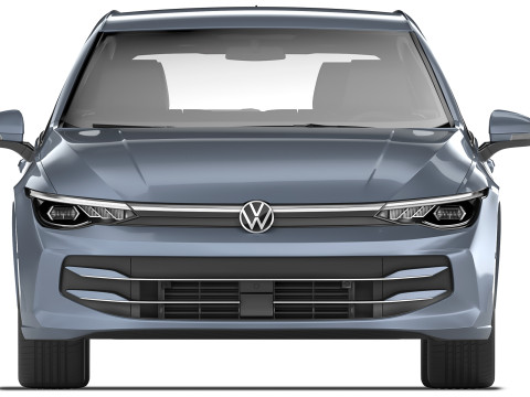 VolkswagenGolf 2024 3D Model