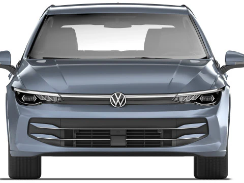 Volkswagen Golf 2024 3D Model