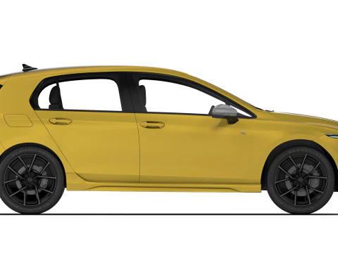 Volkswagen Golf R 2025 3D Model
