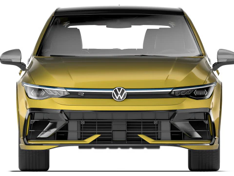 Volkswagen Golf R 2025 3D Model