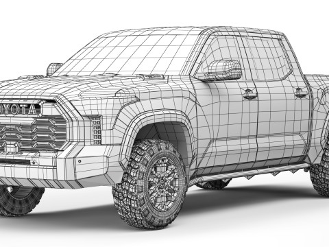 Toyota Tundra TRD Pro 2022 Modello 3D