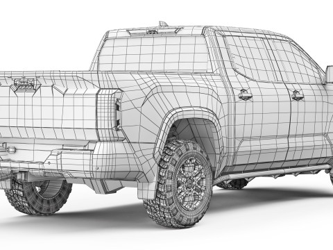 Toyota Tundra TRD Pro 2022 Modello 3D