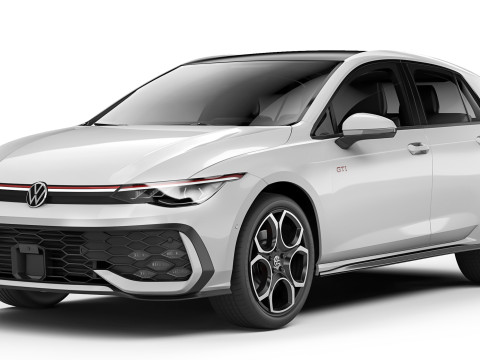 Volkswagen Golf GTI 2024 Model 3D