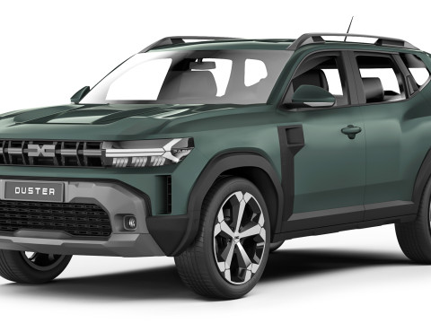 Dacia Duster 2024 3D Model