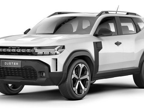 Renault Duster 2024 3D Model