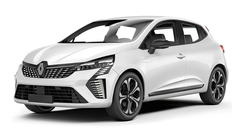 ルノー クリオ 2024 3Dモデル .c4d .max .obj .3ds .fbx .stl .blend 