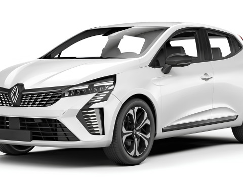 Рено Клио 2024 3D Модель