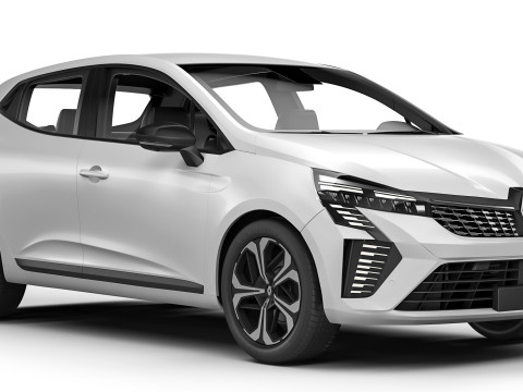 ルノー クリオ 2024 3Dモデル