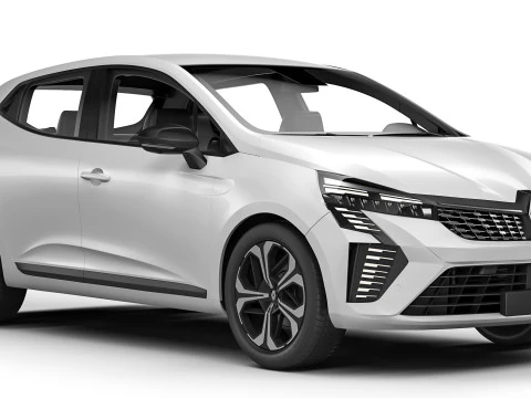 Renault Clio 2024 3D Model