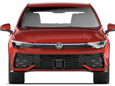 Volkswagen Golf GTE 2024 Model 3D